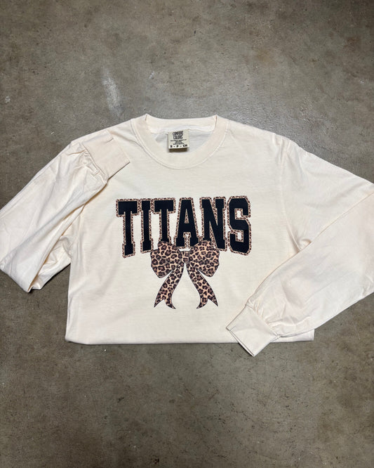 Bold & Beautiful: Titans Leopard Bow