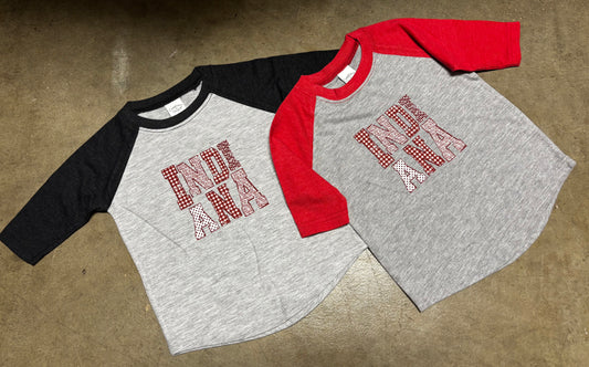 Indiana Mixed Print Tee