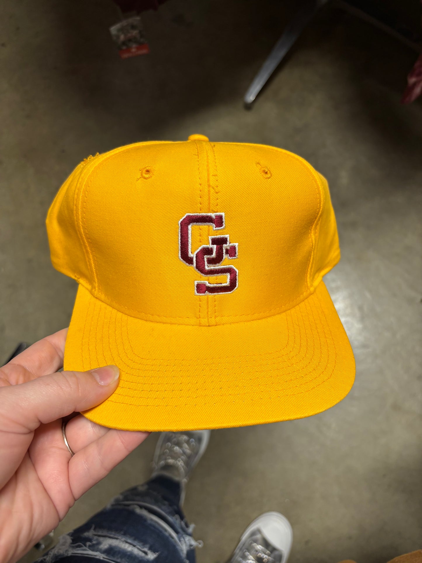 Gold GS hat