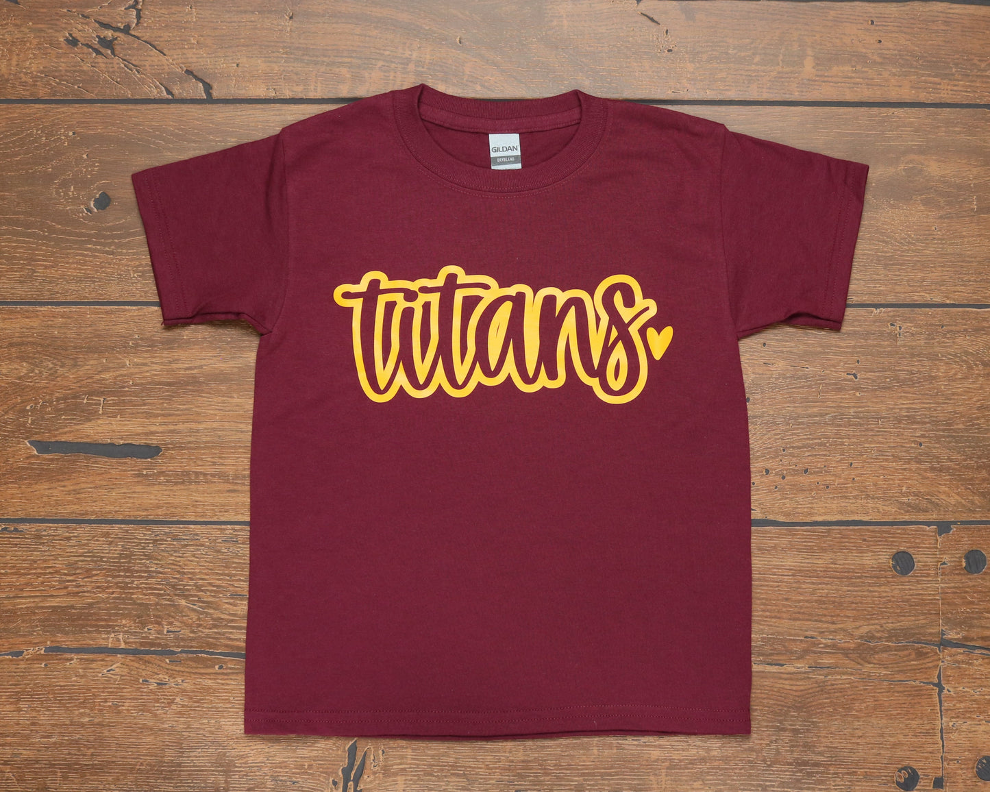 YOUTH Titans bubble outline T-shirt