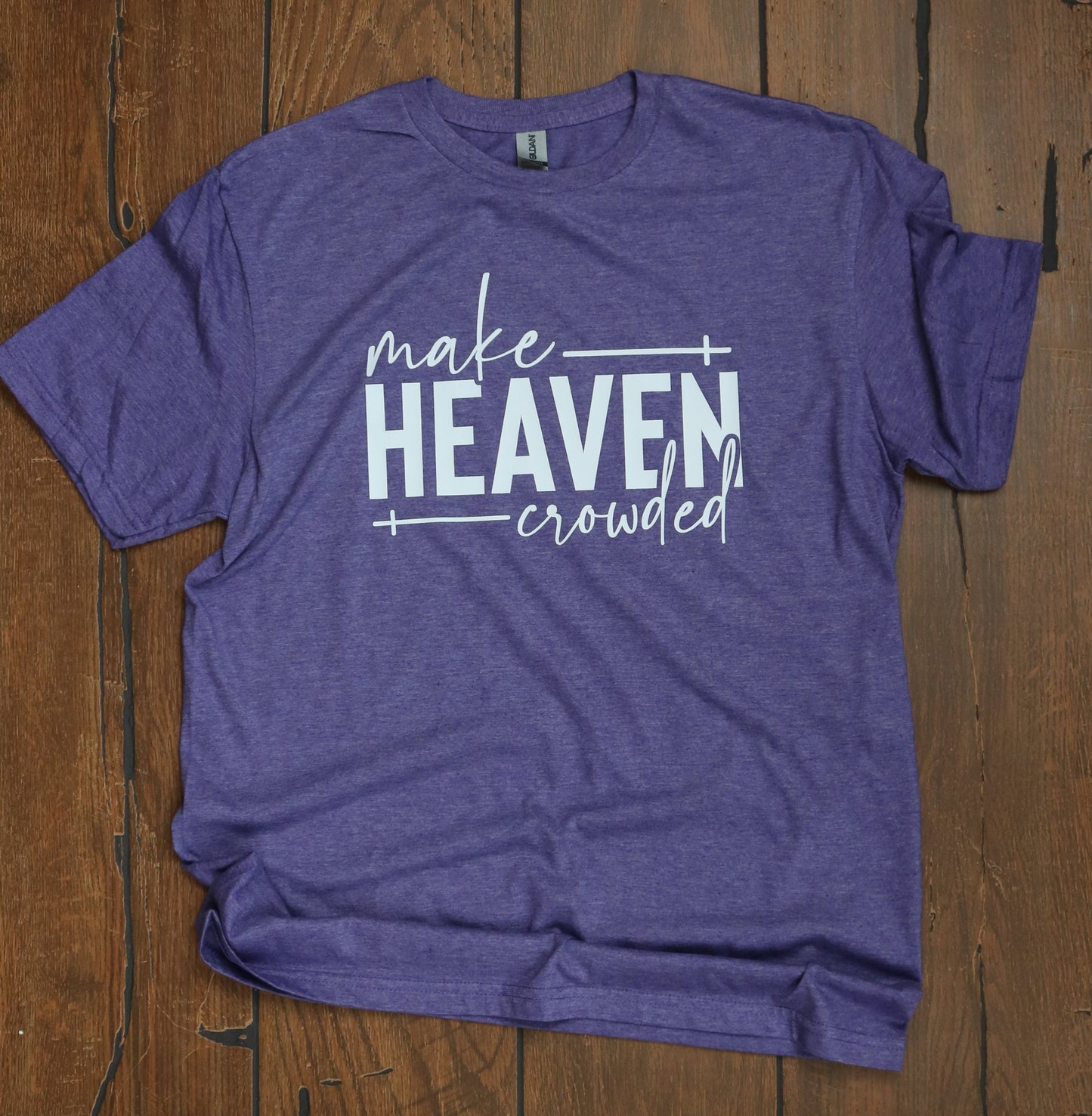 Make Heaven Crowded: Purple Tee
