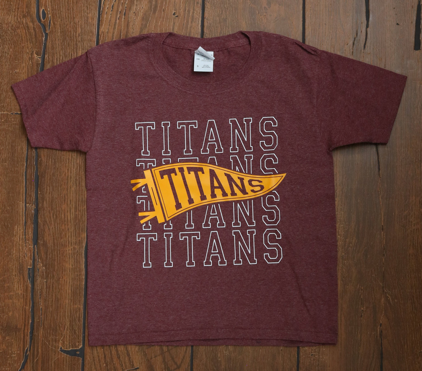 Titans with Pennant Flag