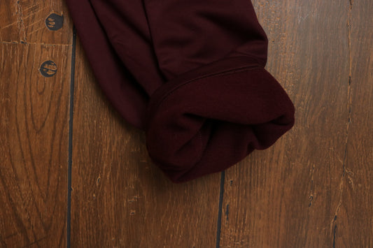 Youth Maroon Fleeced lined pant