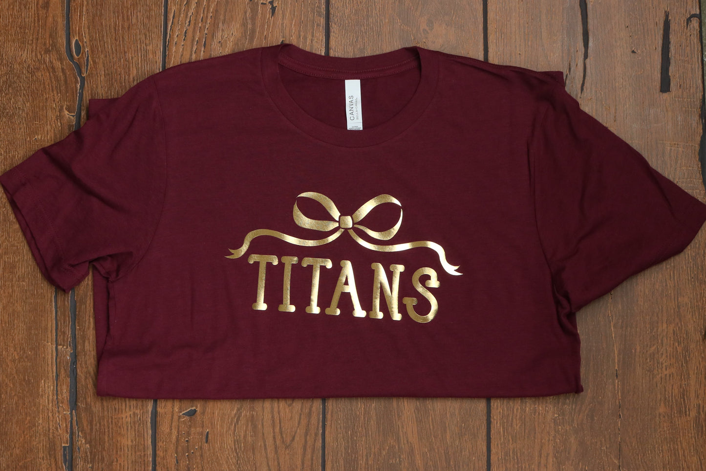 Titans Metallic Bow T-shirt