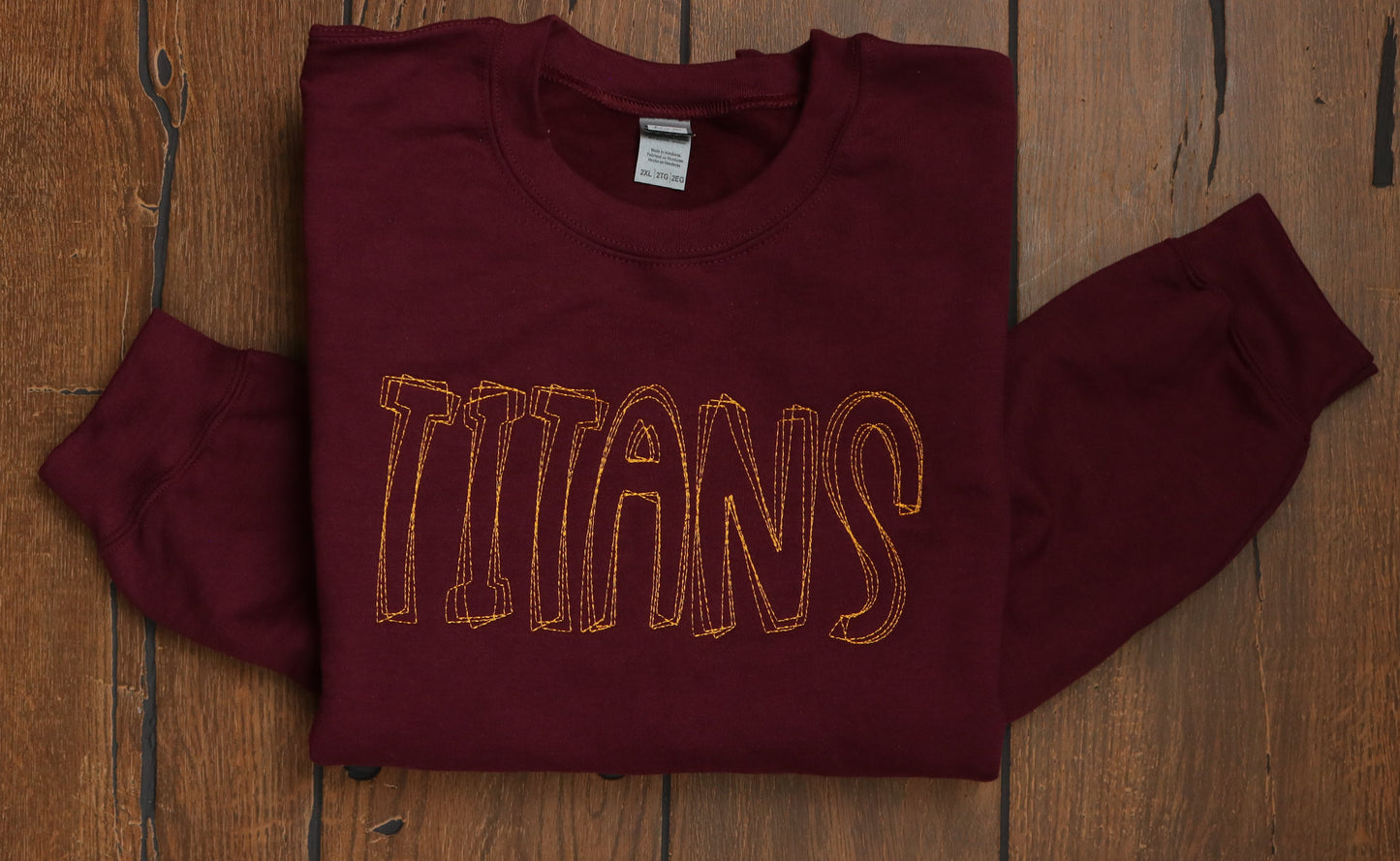 Titans Embroidery