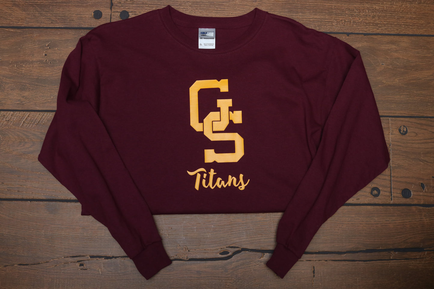 GS Titans script long sleeve