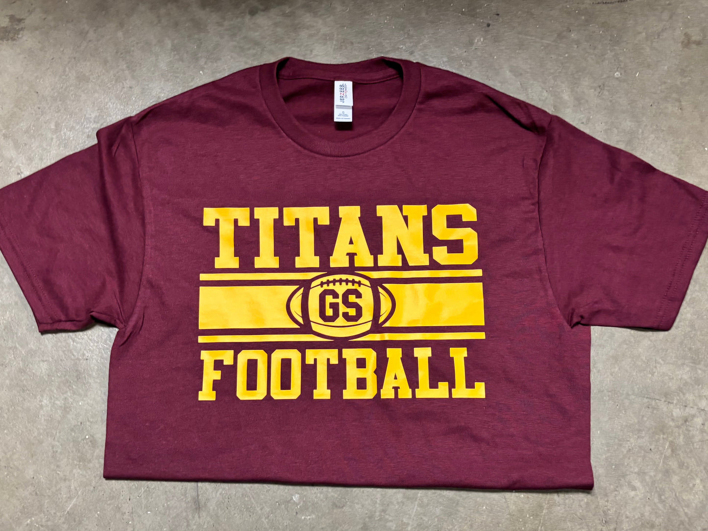 Stripe Titans Football