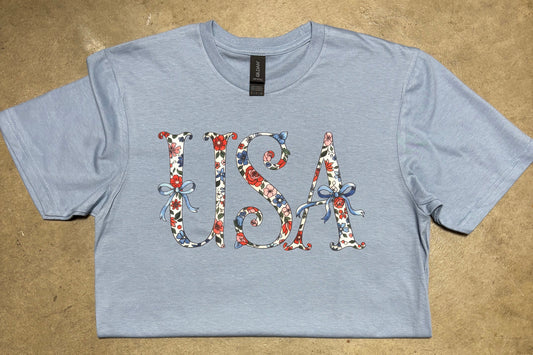 Patriotic Petals and Bows