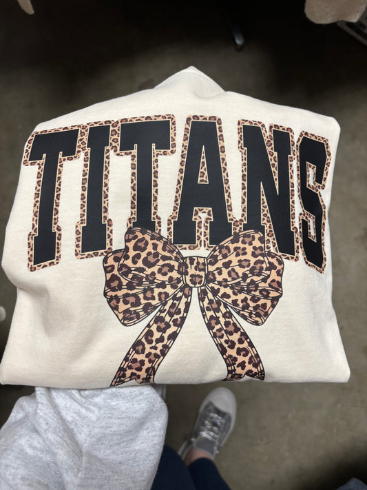 Bold & Beautiful: Titans Leopard Bow