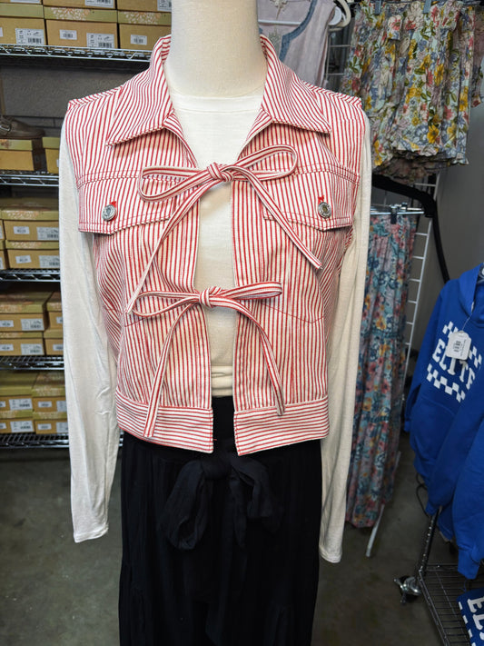 Firecracker Stripe Vest