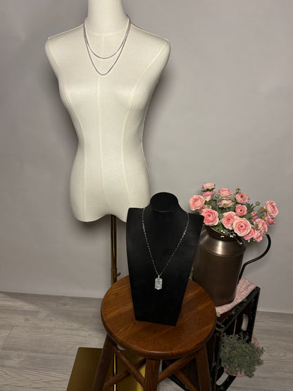 Street Luxe Necklace (silver) detachable