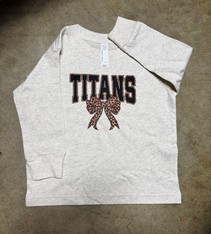 Bold & Beautiful: Titans Leopard Bow