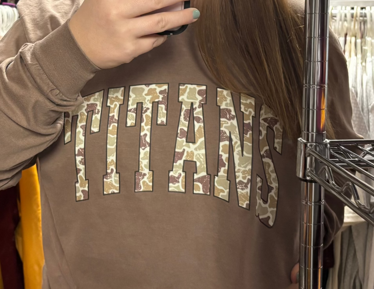 Camo Titans on espresso