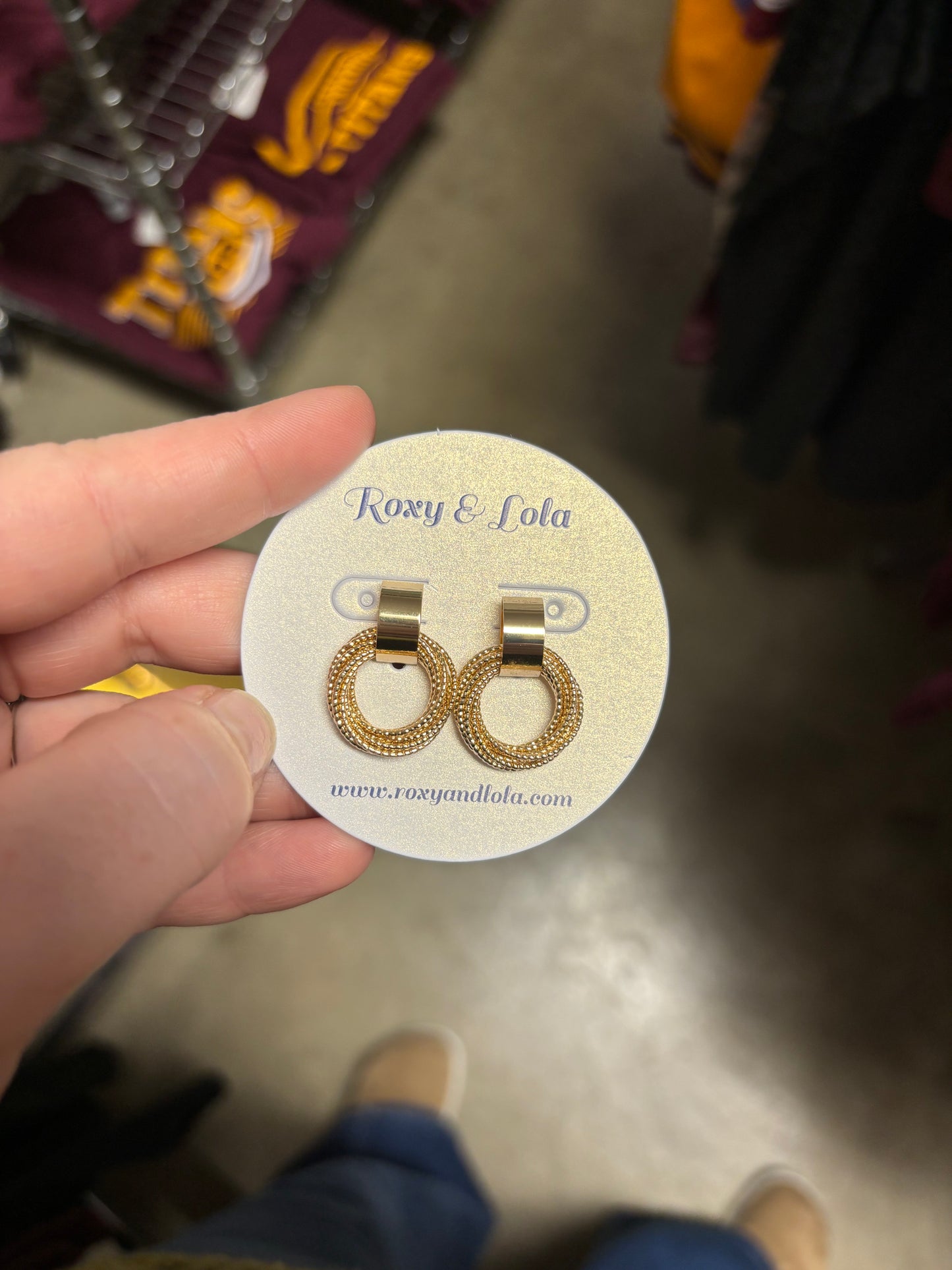 Modern Balance Earring (gold)