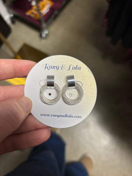 Modern Balance earrings (silver)