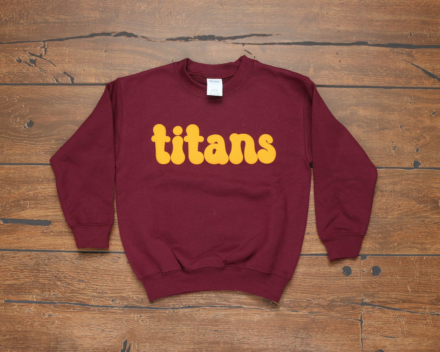 YOUTH Bubble Titans puff crew
