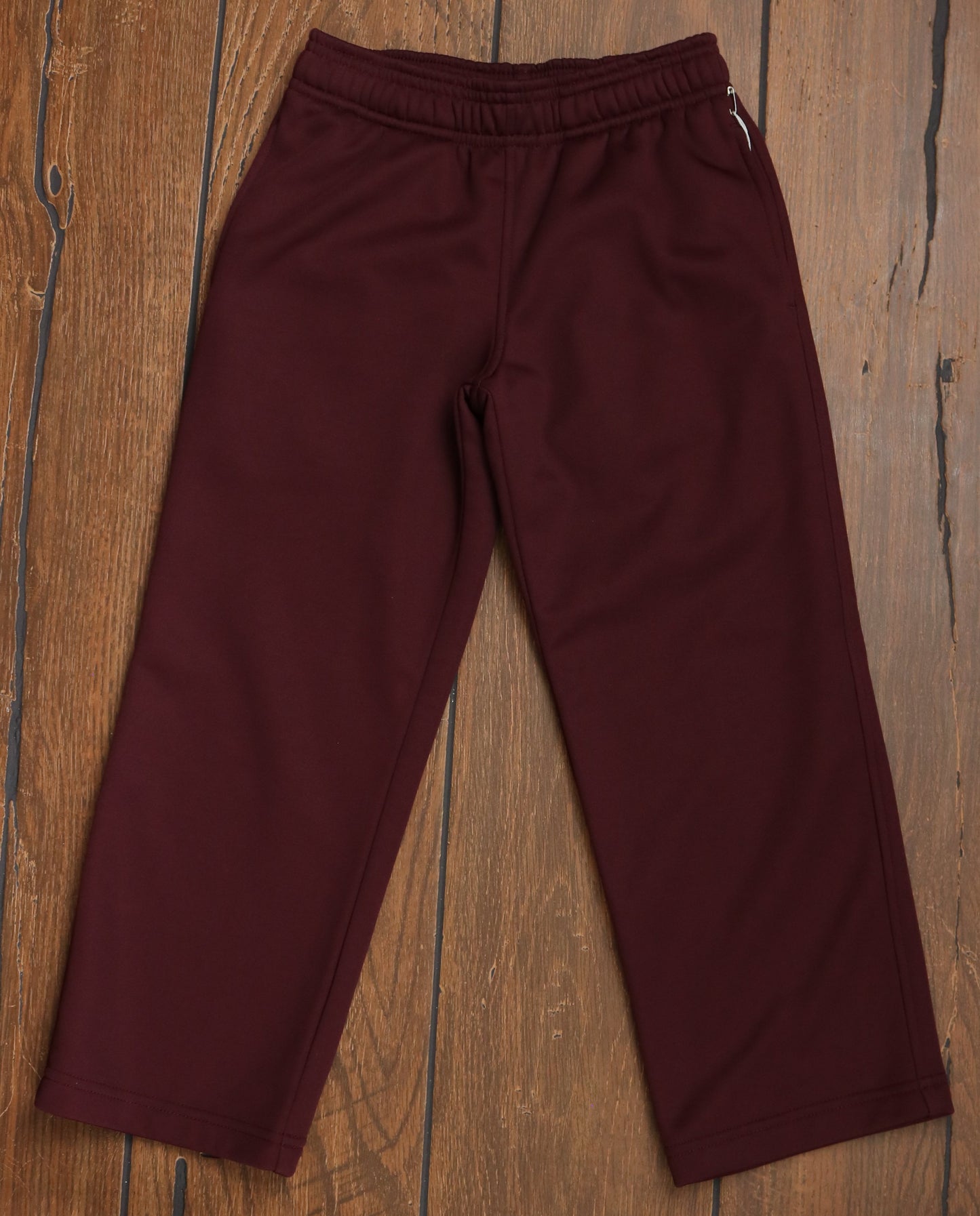 Youth Maroon Fleeced lined pant