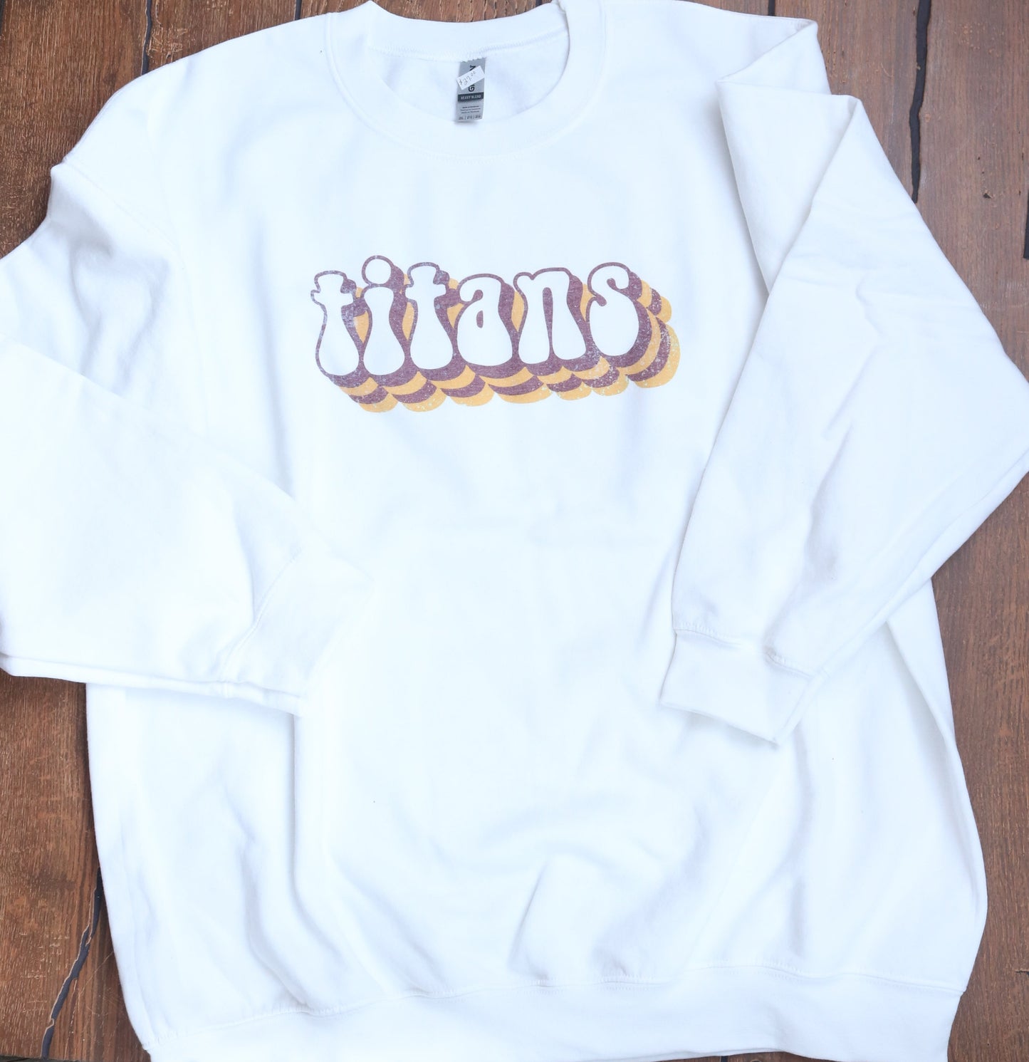 Titans maroon gold shadow